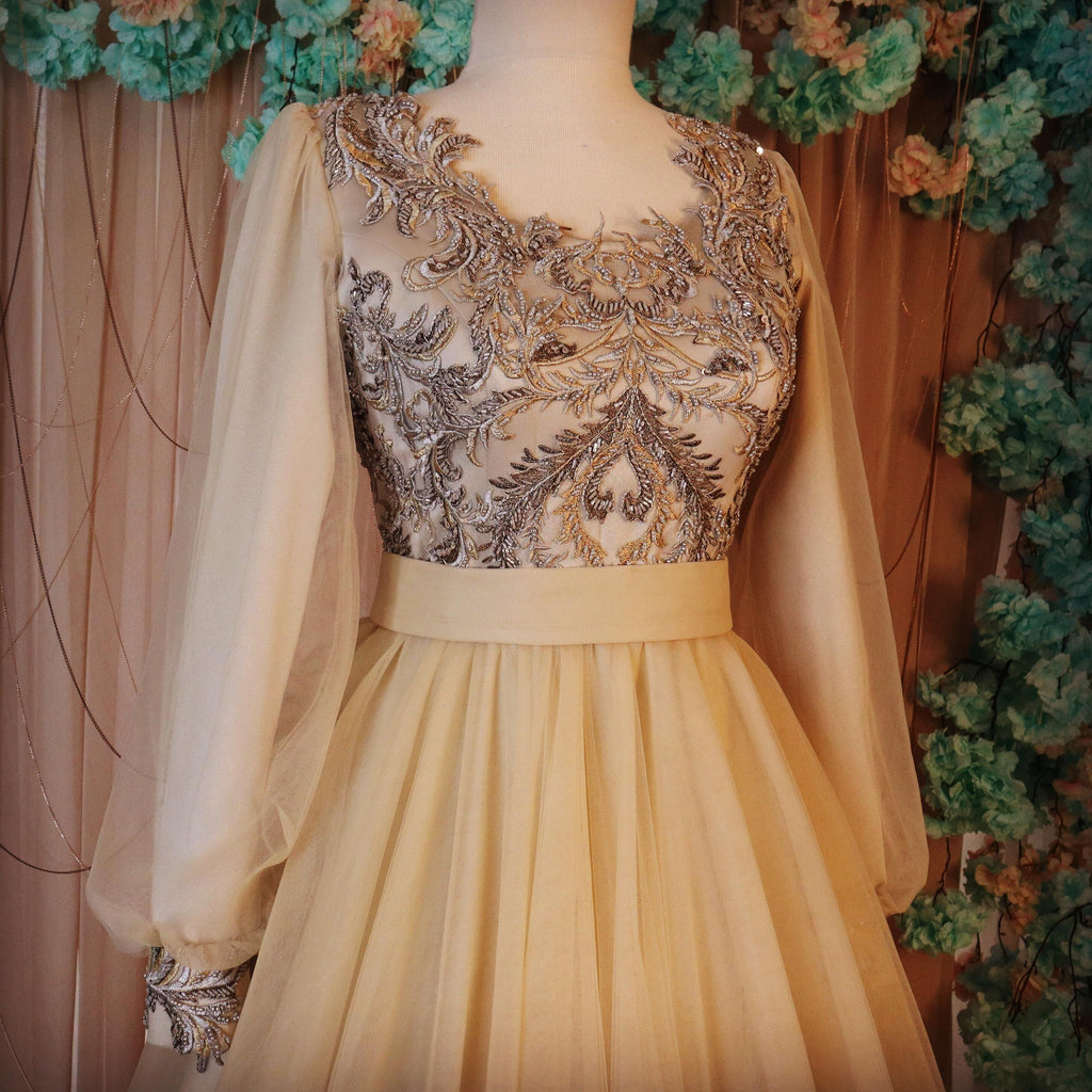 Sparkling Evening Dress Hijab Evening Dress Models, Evening Dress İslamic Evening Dresses Engagement Dress