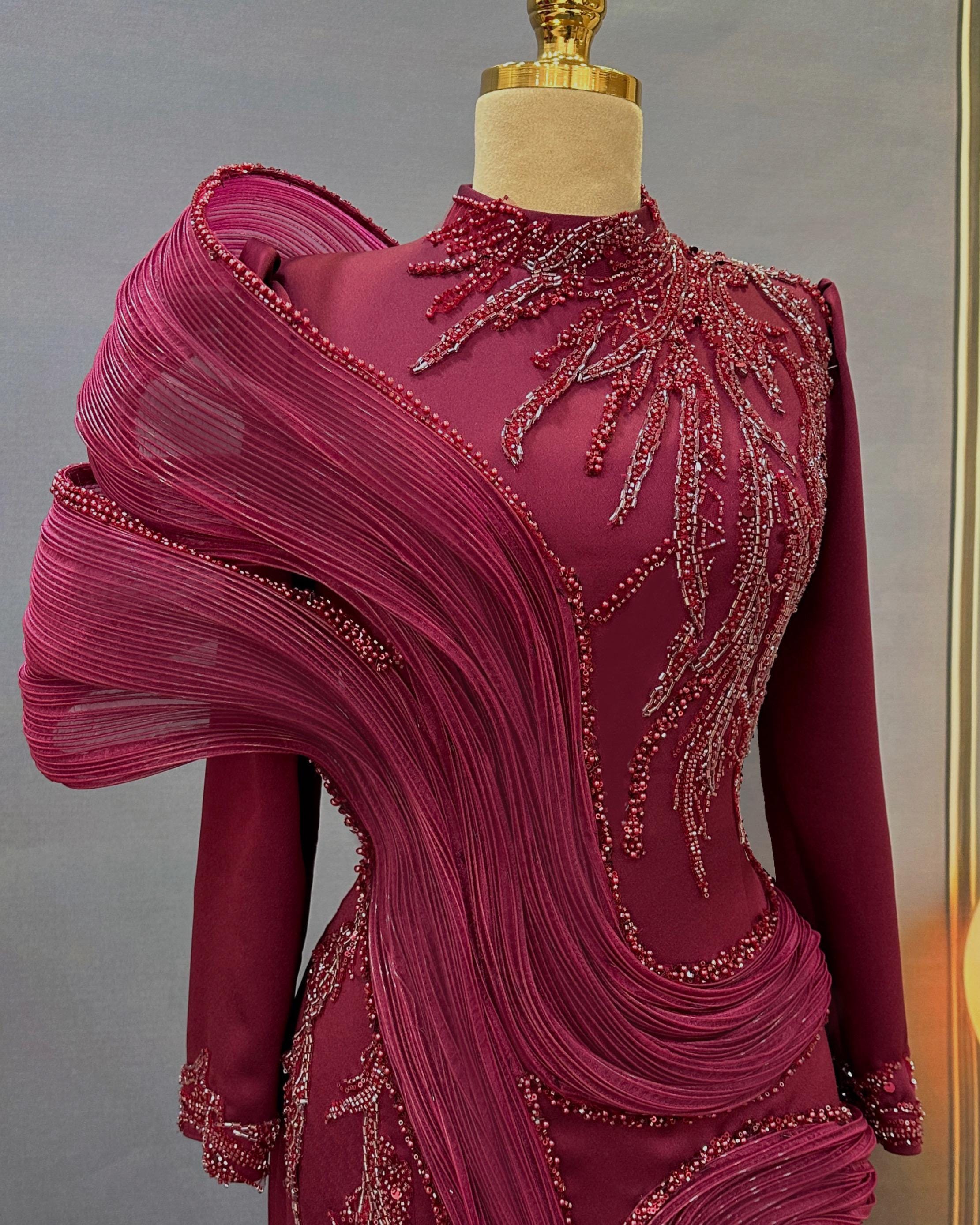 Rainbow Evening Dress Evening Dress Models Rainbow Color Evening Dress Night Dress, Clup, Party Dress Engagement Dress