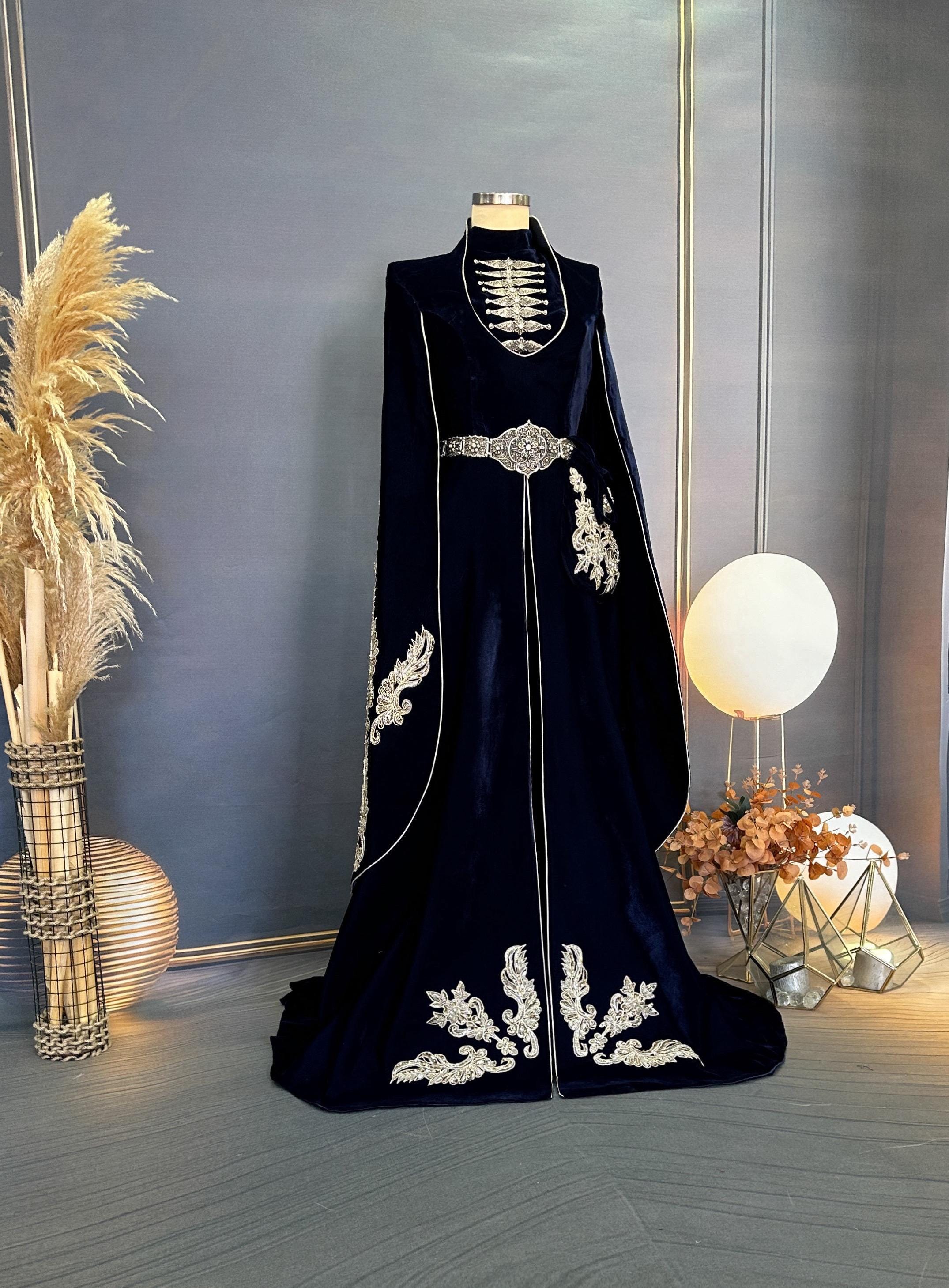 Sparkling Evening Dress Hijab Evening Dress Models Green Color Evening Dress İslamic Evening Dresses Engagement Dress