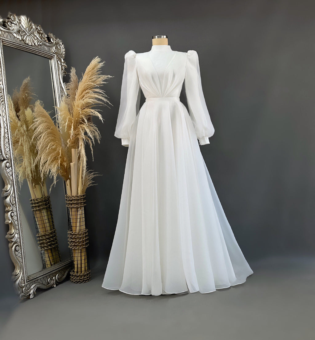 Evening Dress Hijab Evening Dress Models Turquoise, Green & Blue Color Evening Dress İslamic Evening Dresses Engagement Dress