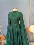 Sparkling Green / Evening Dress Models Green Color Evening Dress Evening Dresses Engagement, Wedding Dress
