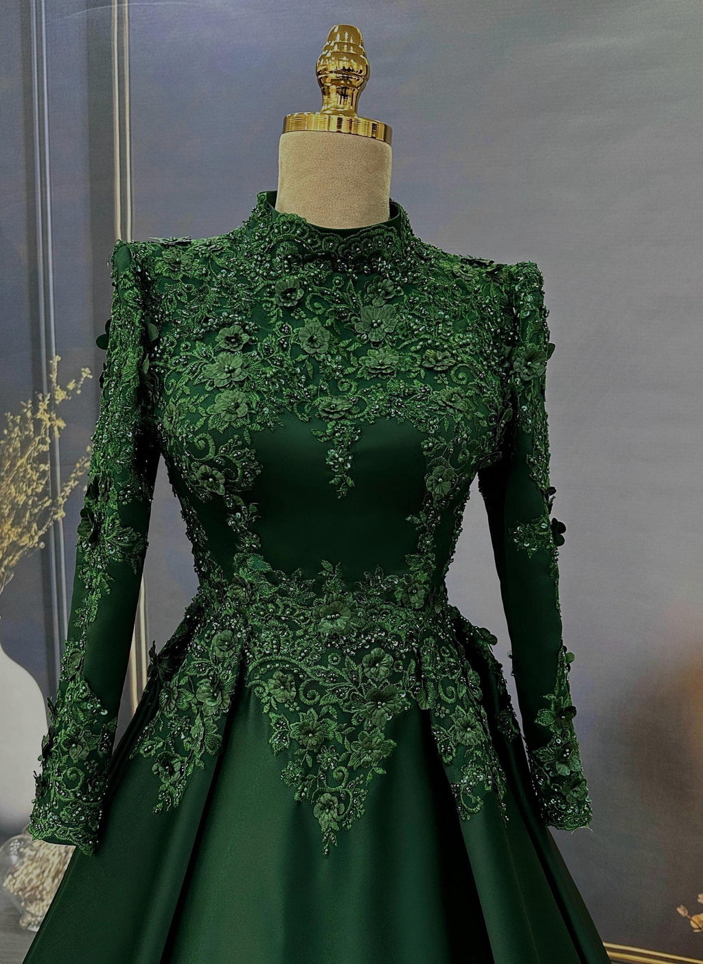 Sparkling Green / Evening Dress Models Green Color Evening Dress Evening Dresses Engagement, Wedding Dress
