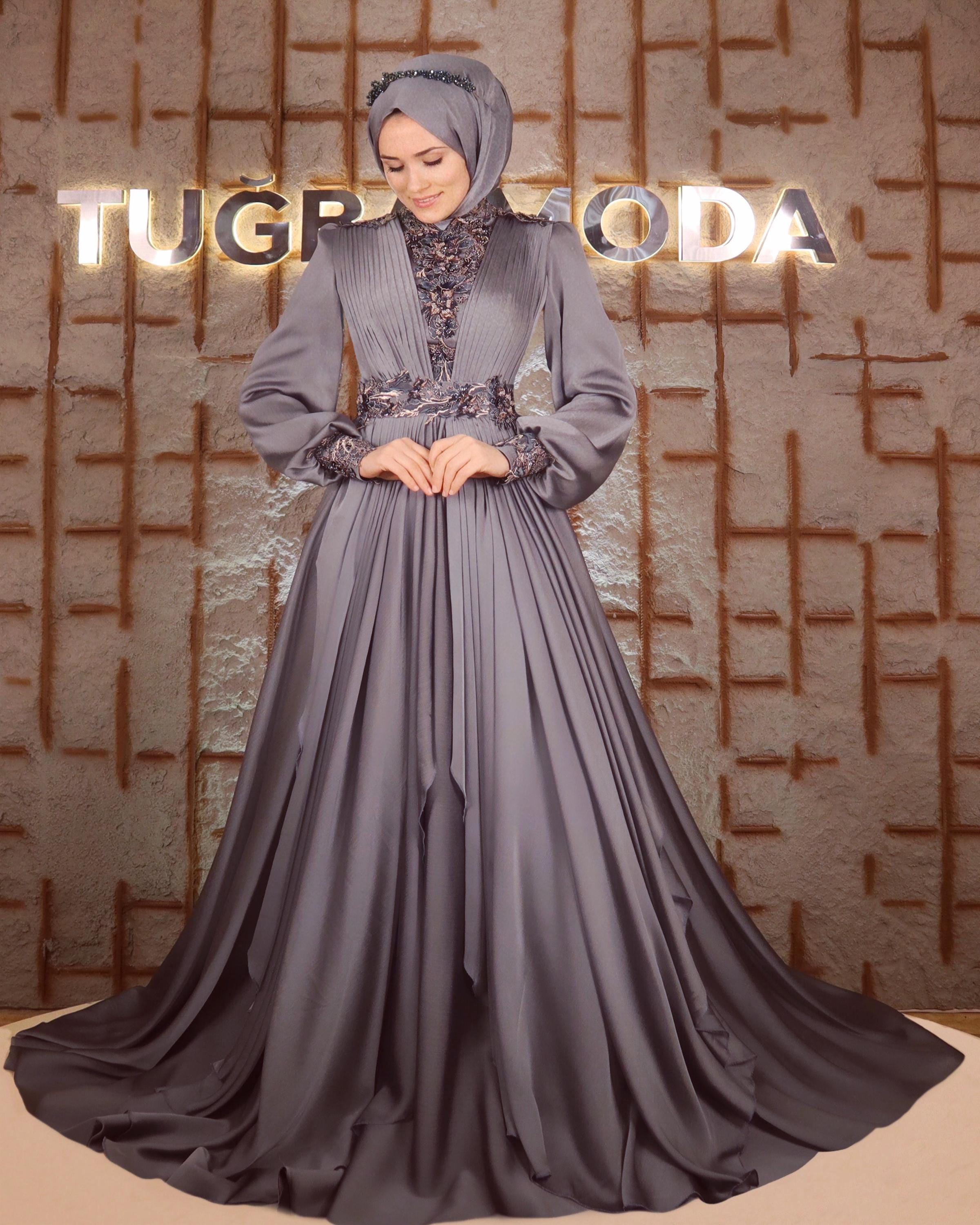 Handmade Bridal Sparkling Gown Dress for Wedding Engagement Henna Night Dress Blue Night Red Dress